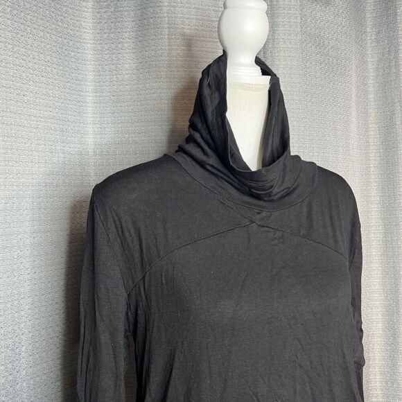 Womens Turtle Neck Long Sleeve SMALL Shirt Comfy Soft Top Warm Mock Casual Tunic - Picture 2 of 10